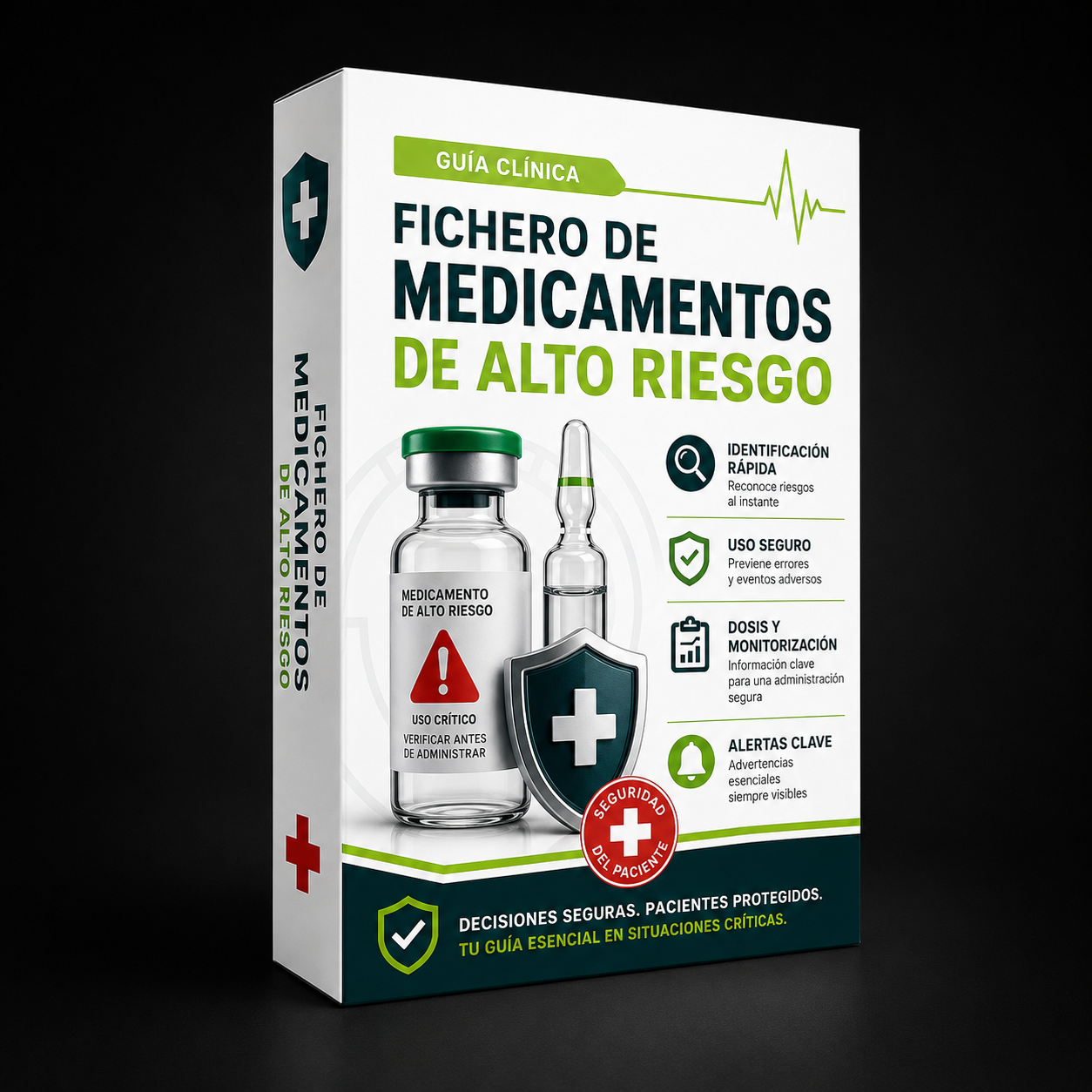 Fichero de Medicamentos de Alto Riesgo™: Identificá, entendé y administrá con más seguridad los fármacos que más dudas generan.